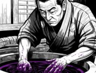 藤田謙【南部紫根染】
