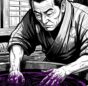 藤田謙【南部紫根染】